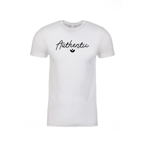 Men's Authentic White T-Shirt Thumbnail